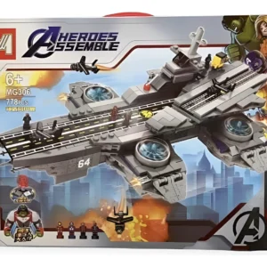Bloques Hellicarrier Nave De Los Vengadores Mg306 778 Piezas