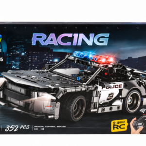 Auto Policía Racing 352 Piezas a Control Remoto 2.4GHz RC